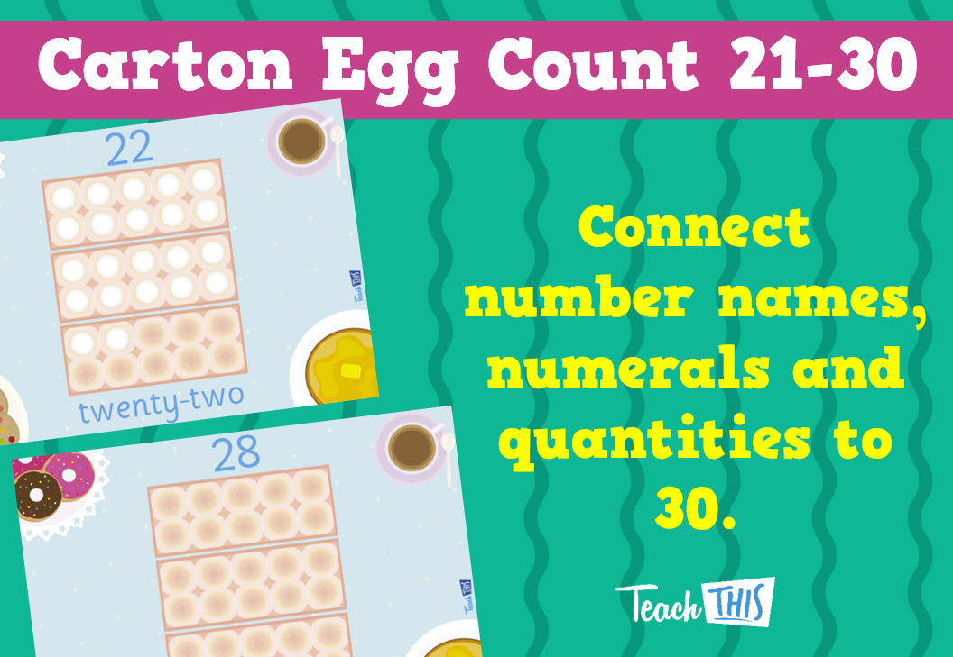 Carton Egg Count - 10-Frames - 21-30