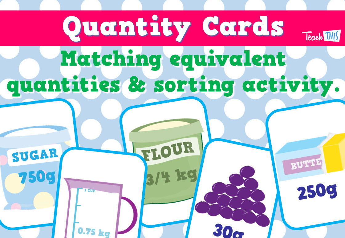 Quantity Cards