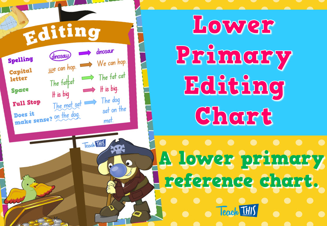 Lower Primary Editing Chart
