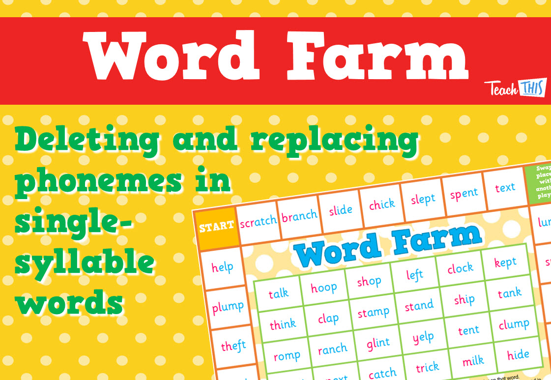 Word Farm - Phoneme Deletion