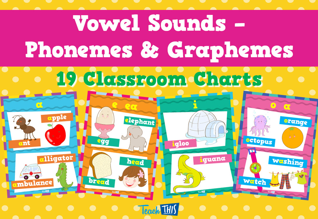Vowel Sounds - Phonemes & Graphemes