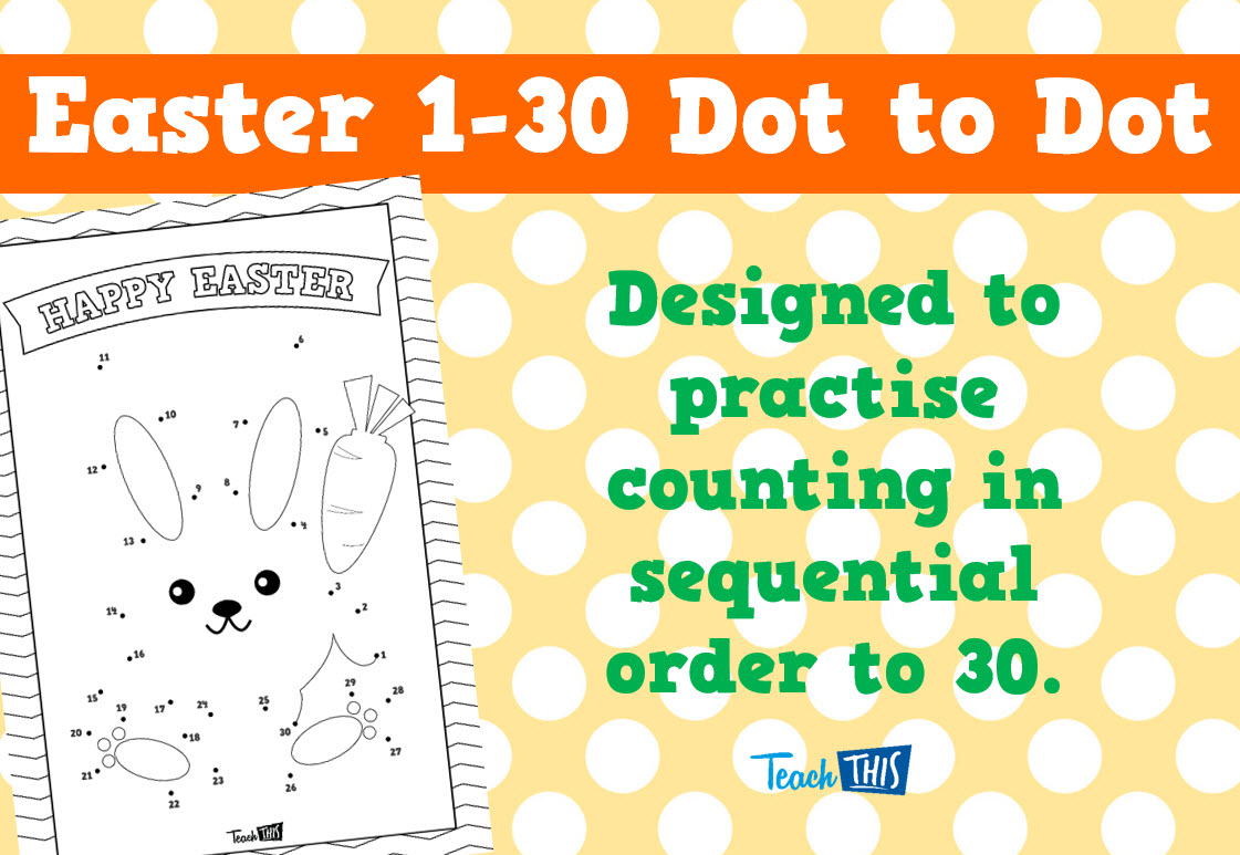 Easter 1-30 Dot to Dot