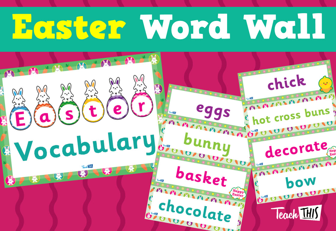 Easter Word Wall