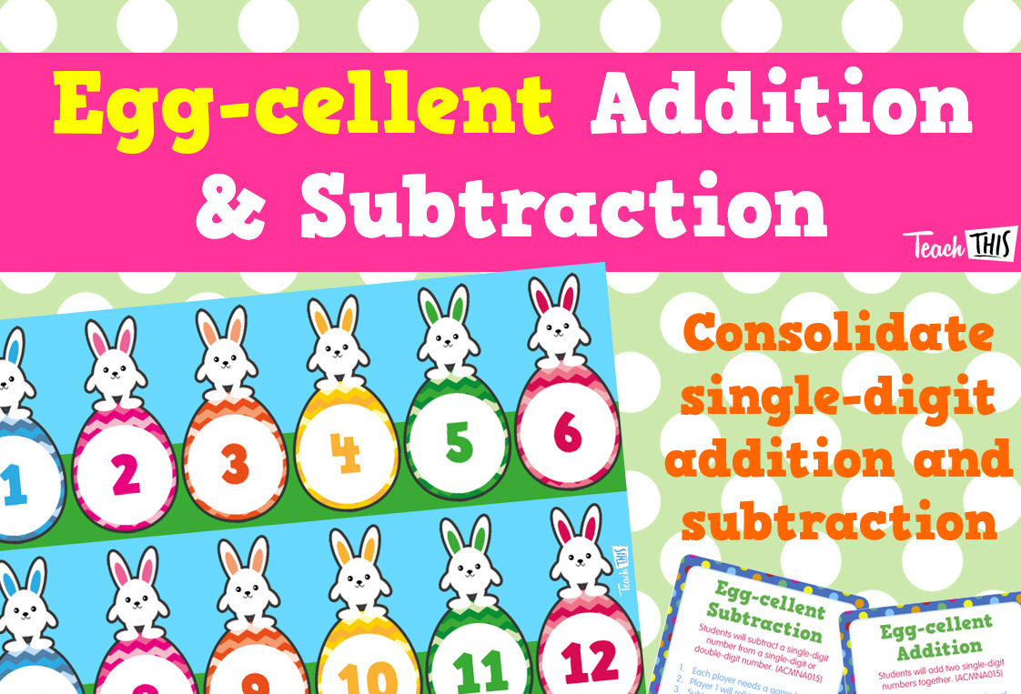 Egg-Cellent Addition & Subtraction