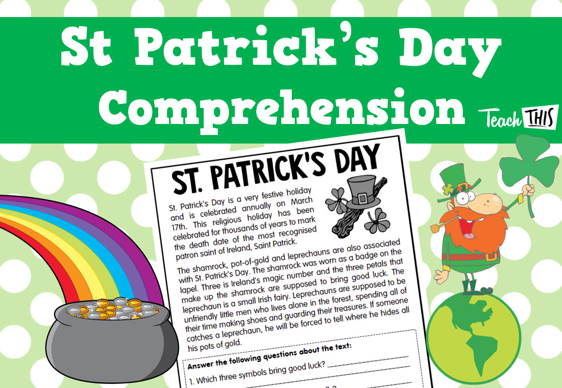 St Patrick's Day Comprehension