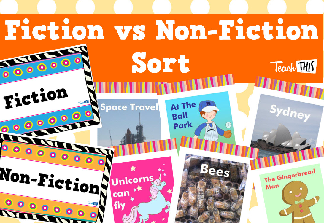 Fiction vs Non-Fiction Sort