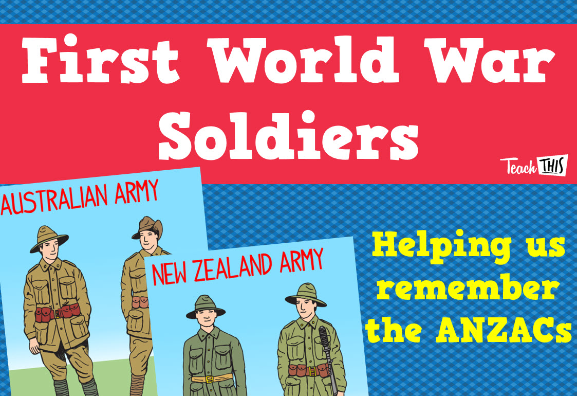 ANZAC Day - First World War Soldiers