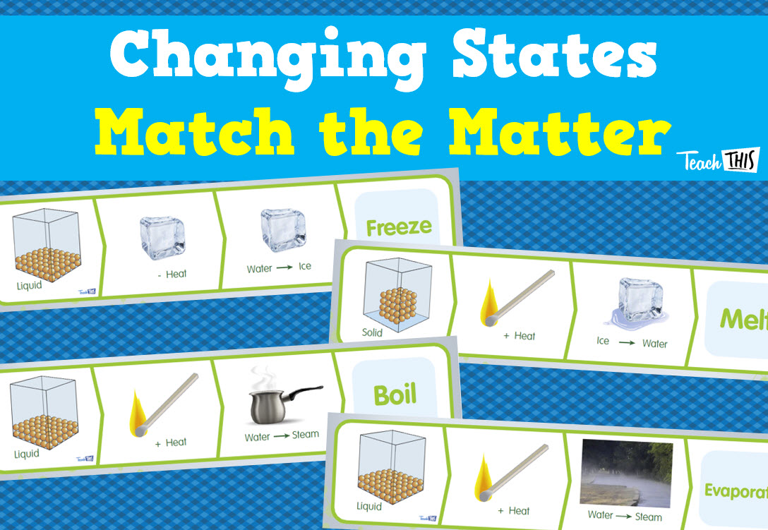 Changing States - Match the Matter