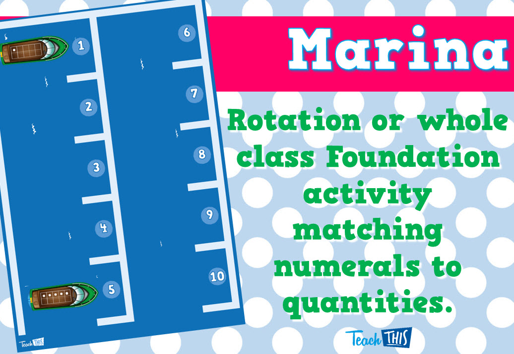 Marina - subitising numbers to 10