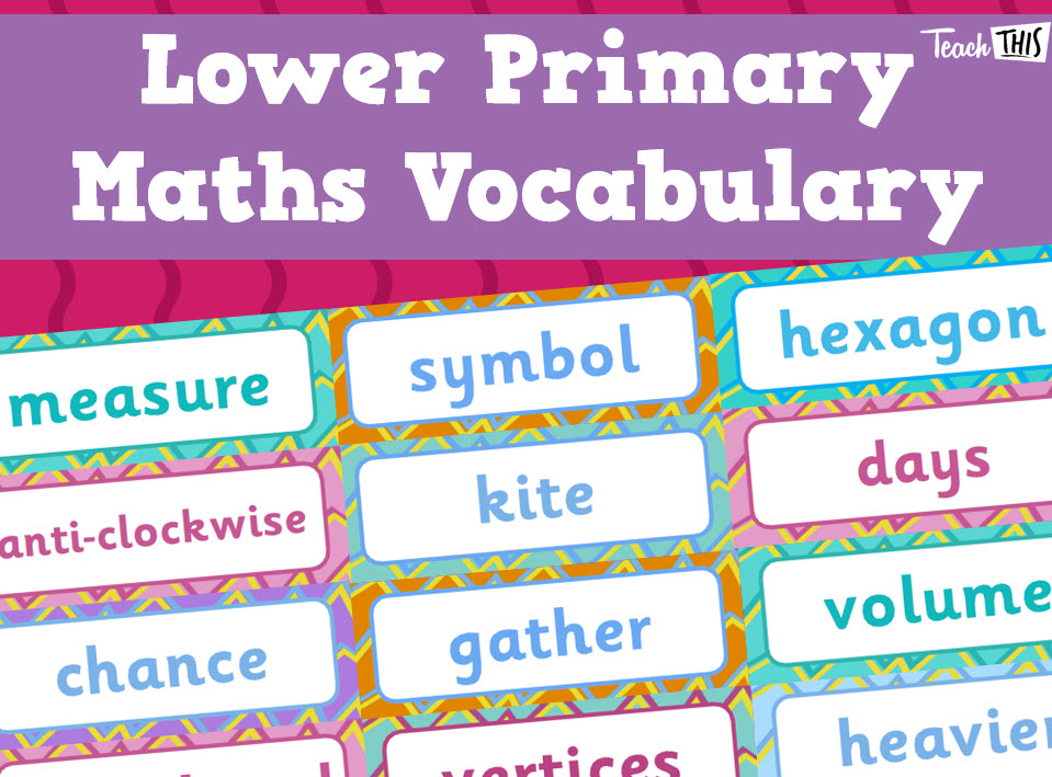 Lower Primary Maths Wordwall Cards