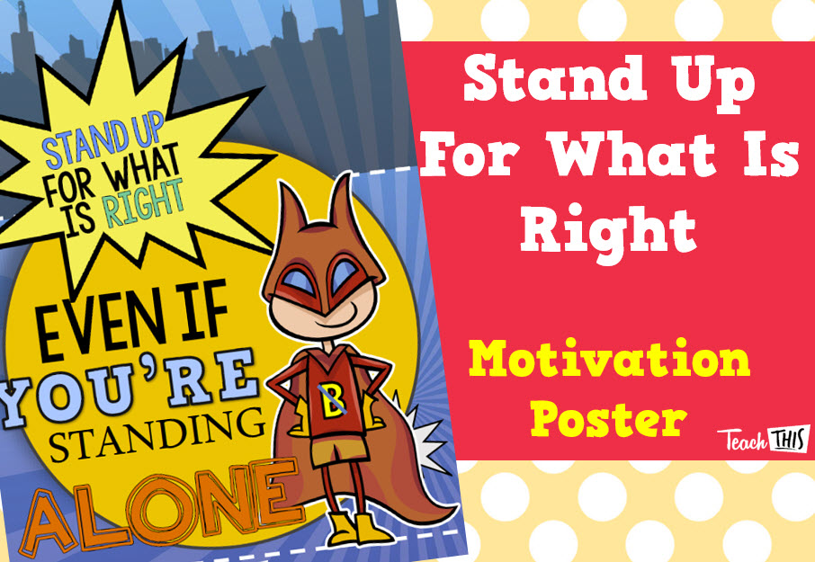 Stand Up Poster