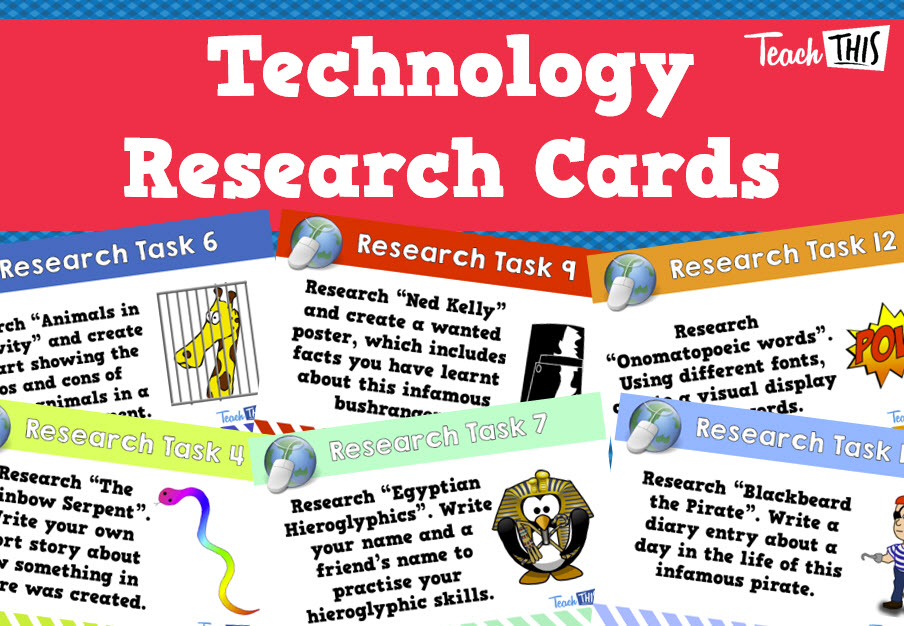 Technology Research Cards