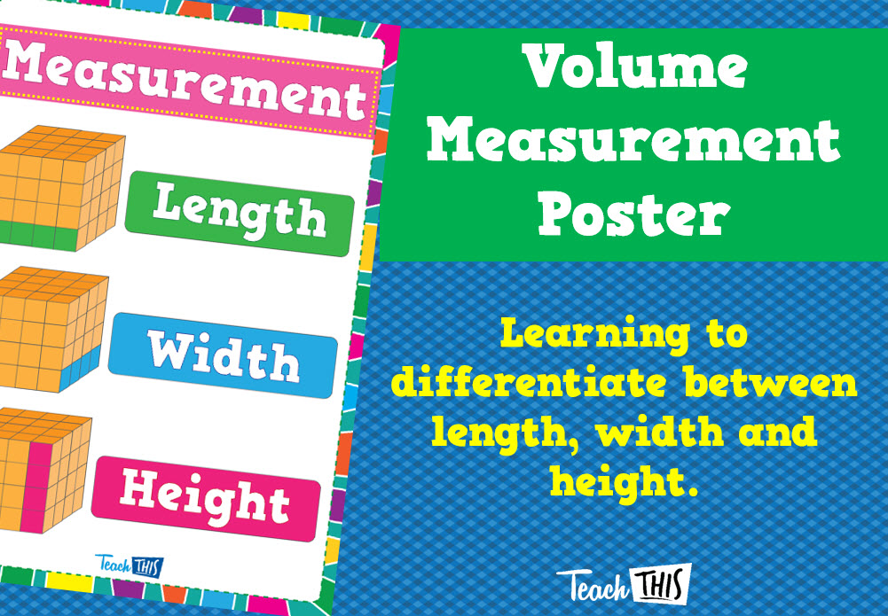 Volume Measurement Poster