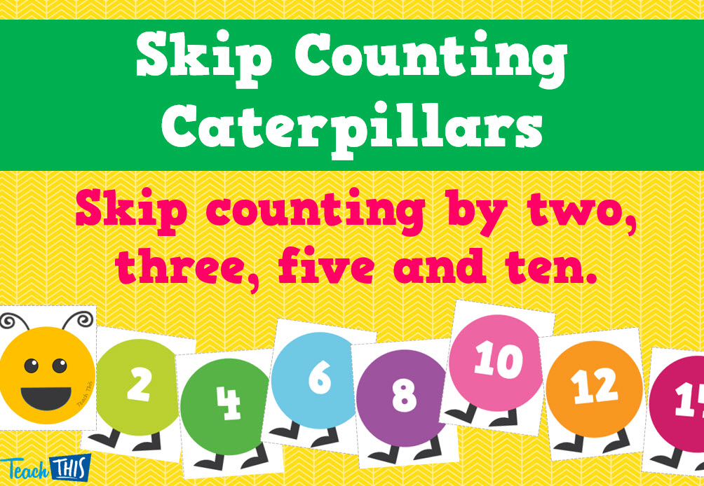 Skip Counting Caterpillars