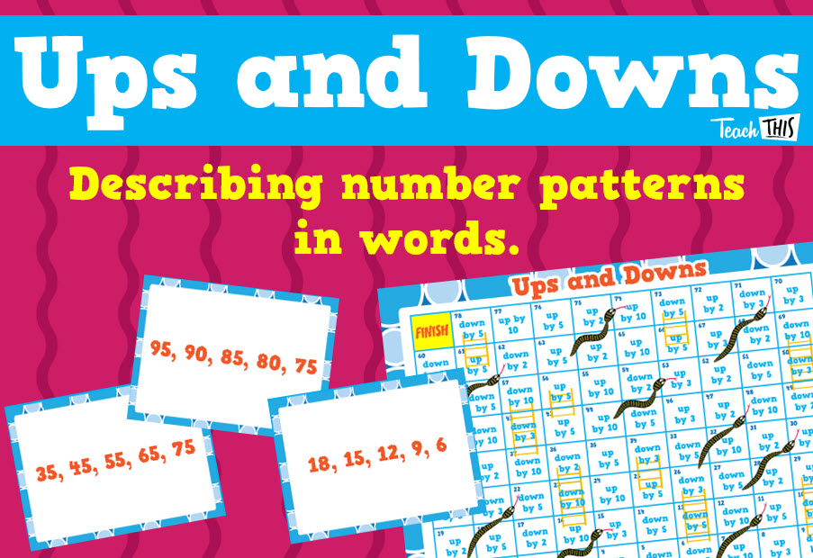 Ups and Downs - Identifying Number Patterns