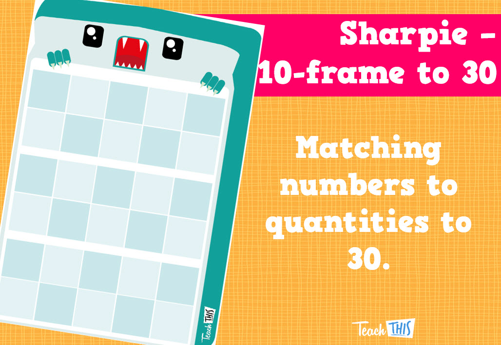 Sharpie - 10-frames to 30