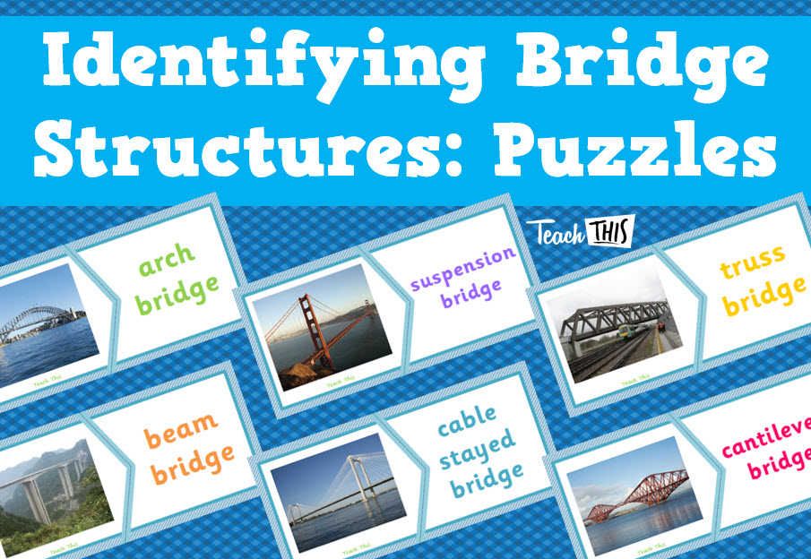 Types of Bridge Structures Puzzles