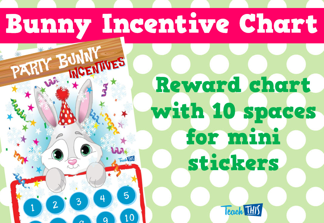 Party Bunny Reward Chart