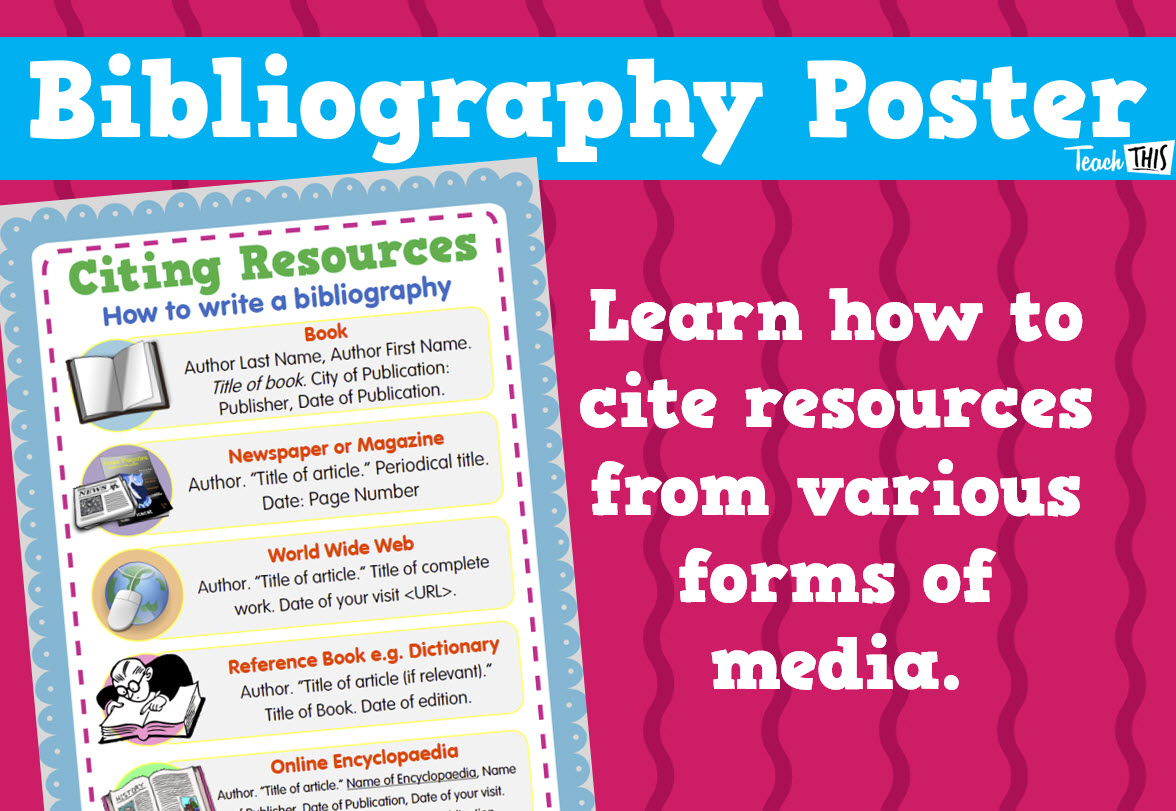 Bibliography Poster
