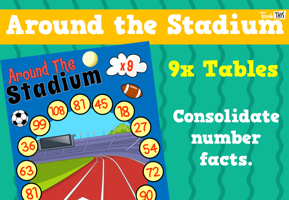 Around the Stadium 9x tables