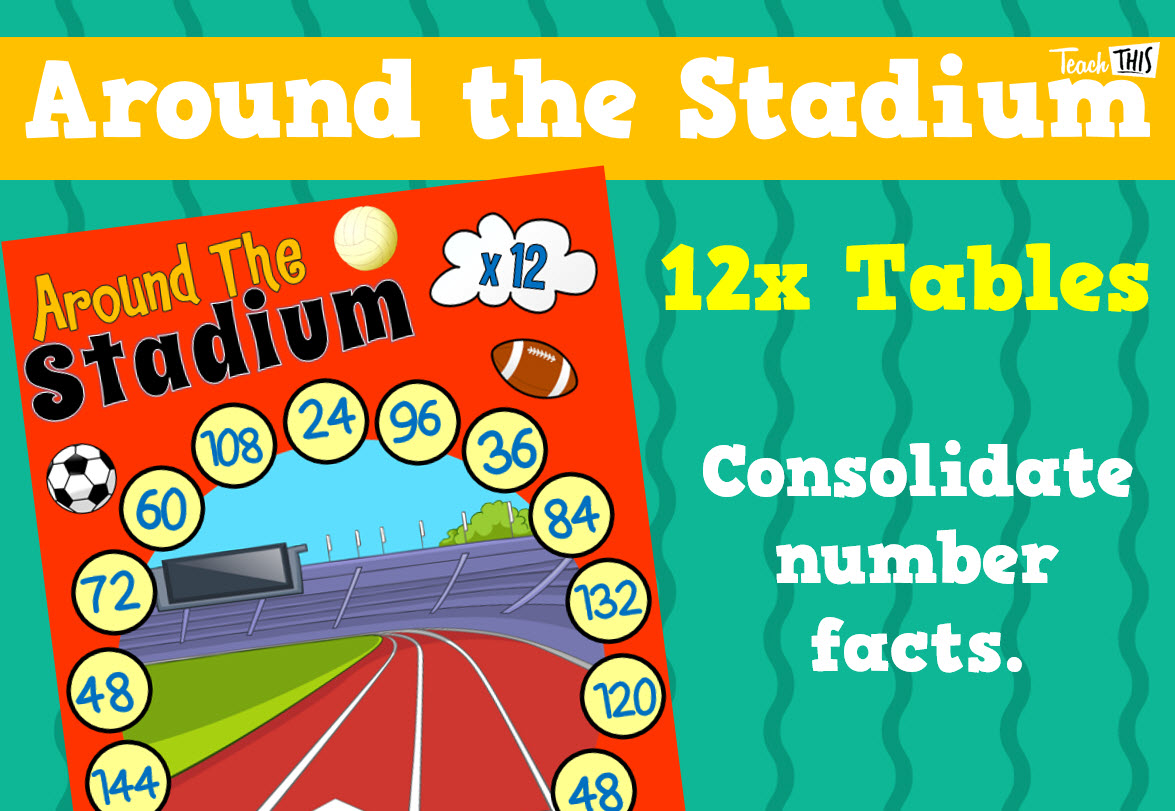 Around the Stadium 12x tables