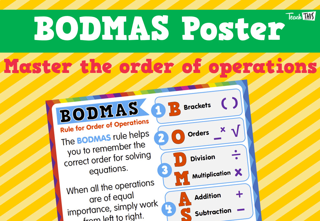 BODMAS - Poster