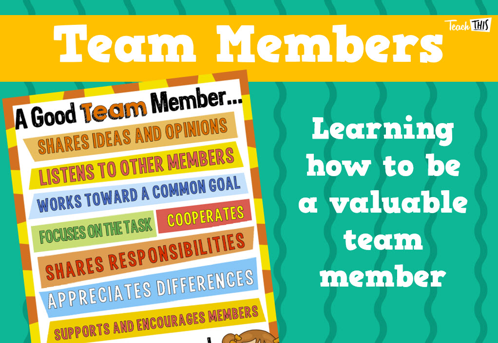 Good Team Member - Poster