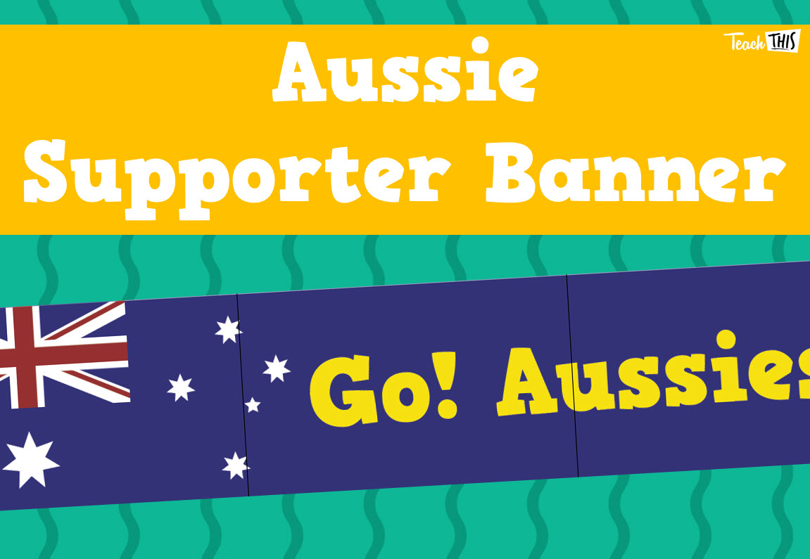 Aussie Supporter Banner