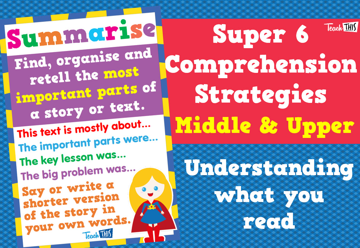 Comprehension Strategies - Upper
