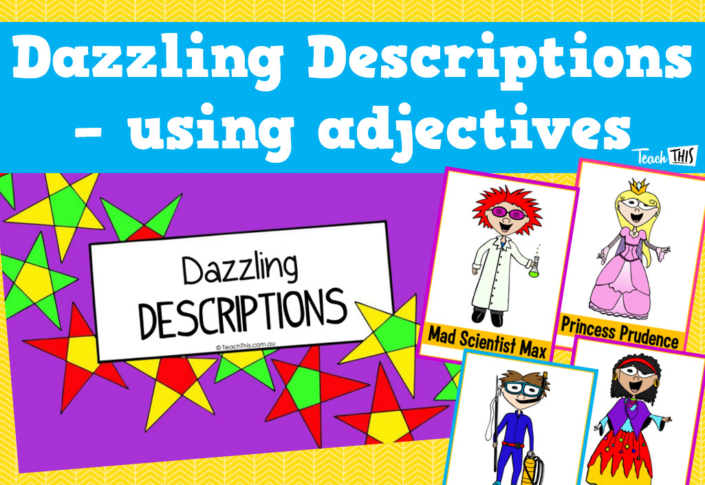 Adjective Description Cards