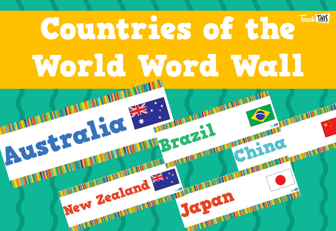 Countries of the World Wordwall