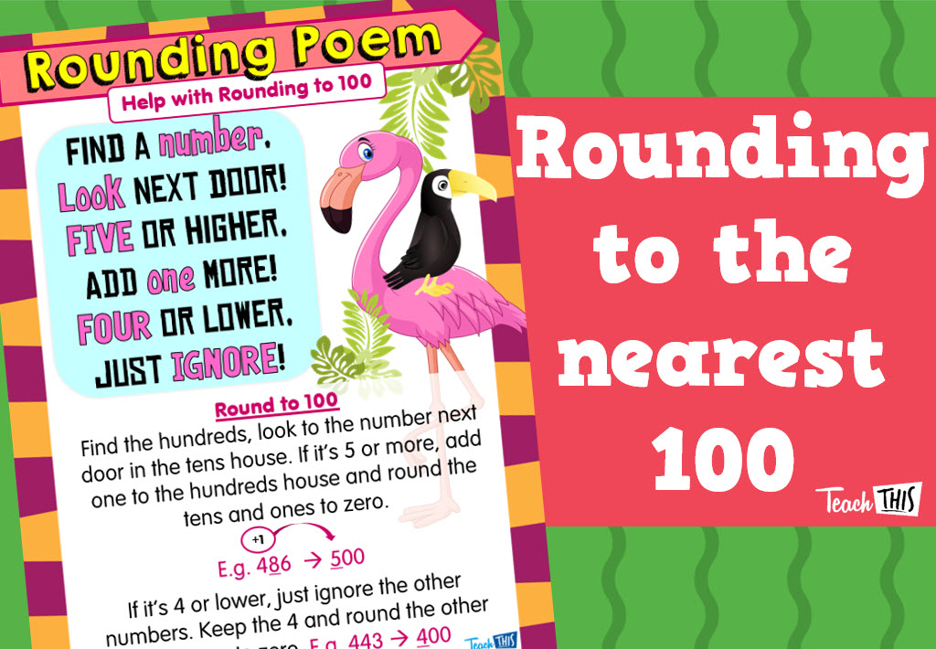 Rounding to the Nearest 100 - Poem