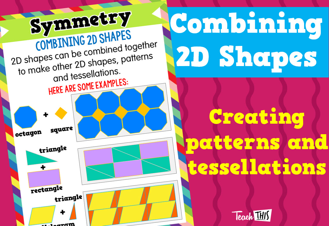 Symmetry & Tessellations - Combining 2D Shapes