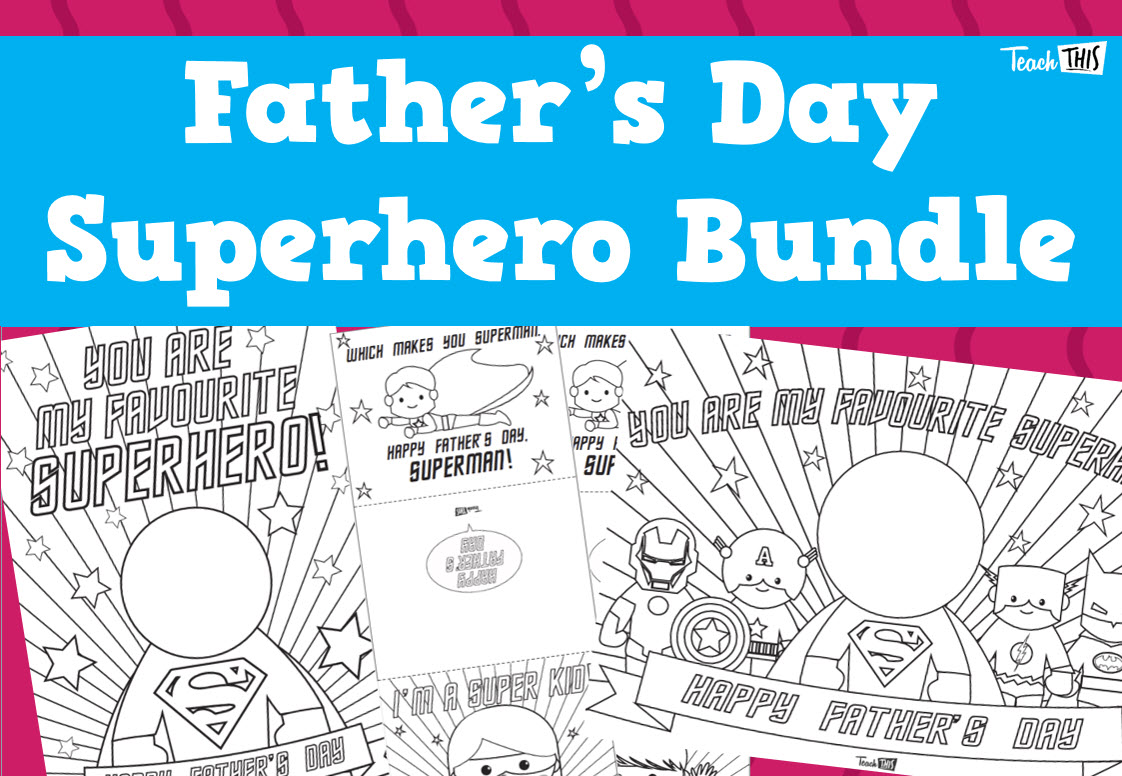Father's Day Superhero Bundle