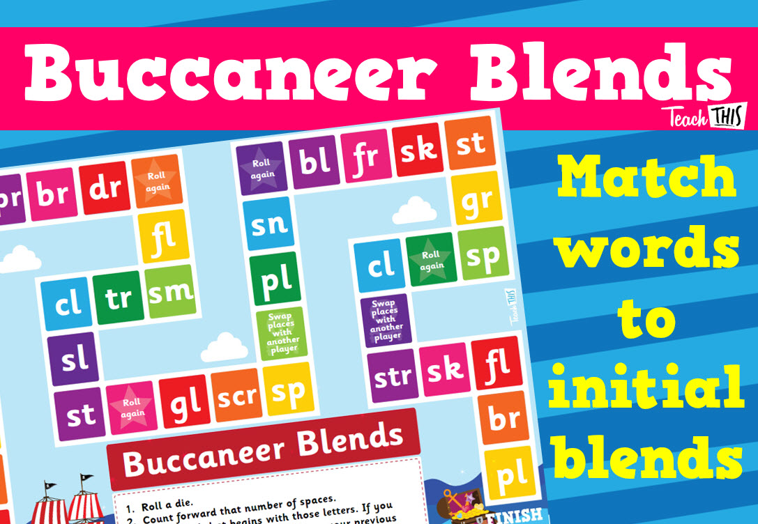 Buccaneer Blends - Using Consonant Blends