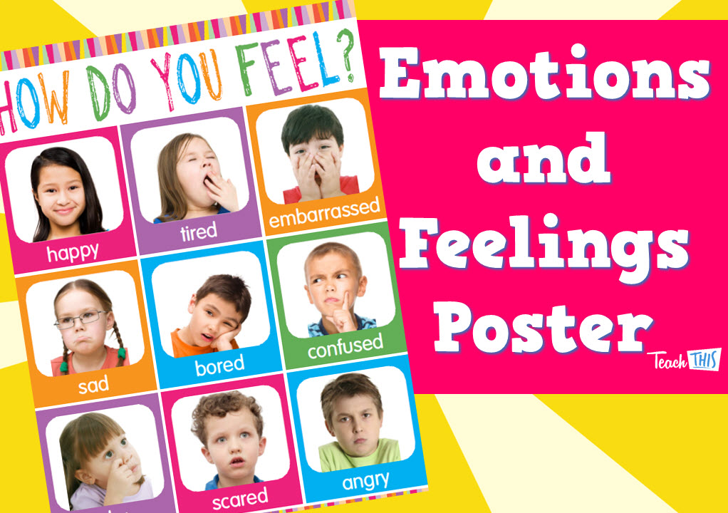 How Do You Feel? - Feelings & Emotions Poster