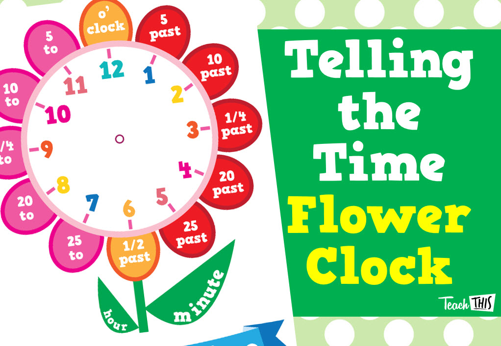 Telling the Time - Flower Clock
