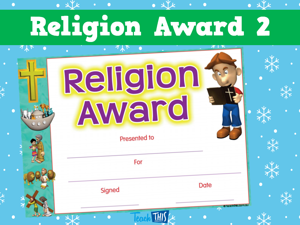 Religion Award 2