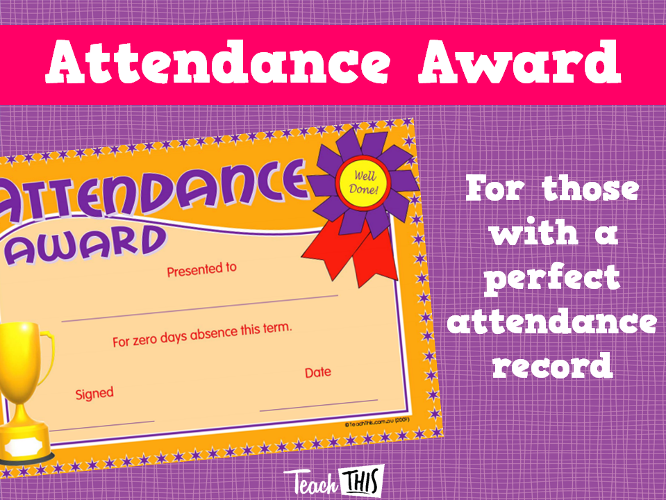 Attendance Award