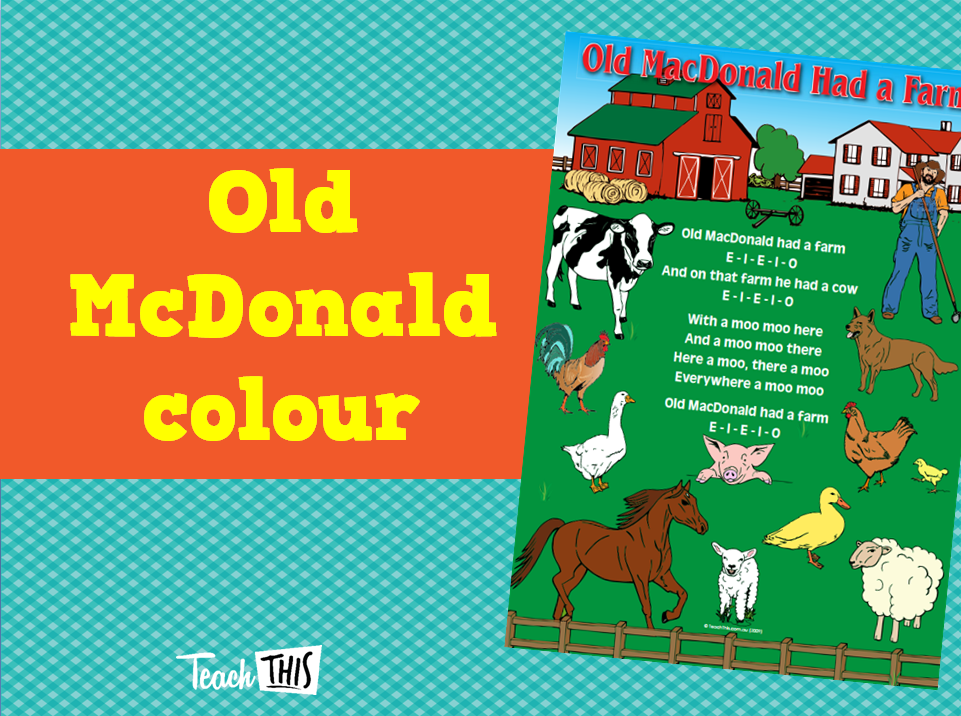 Old McDonald colour