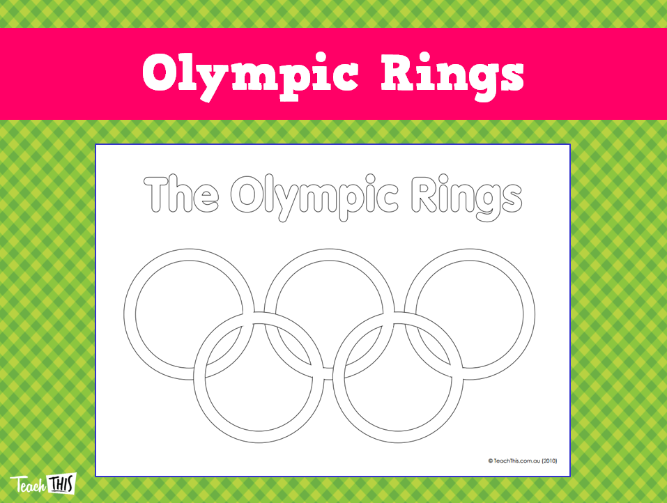 Olympic Rings bw