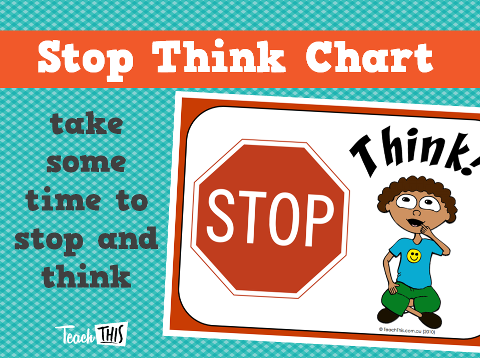 Stop Think Chart