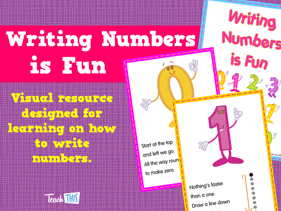 Writing Numbers is Fun