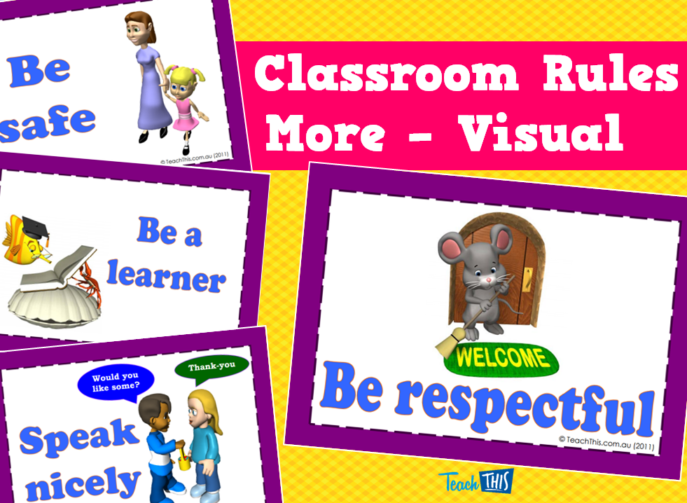 Classroom Rules More - Visual