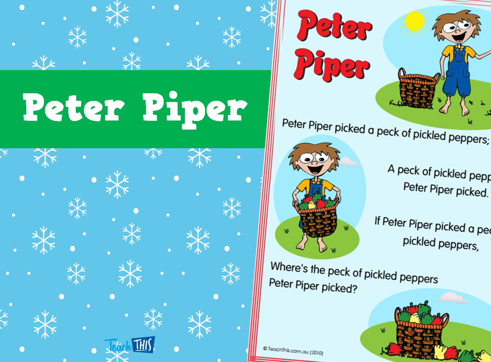 Peter Piper - colour