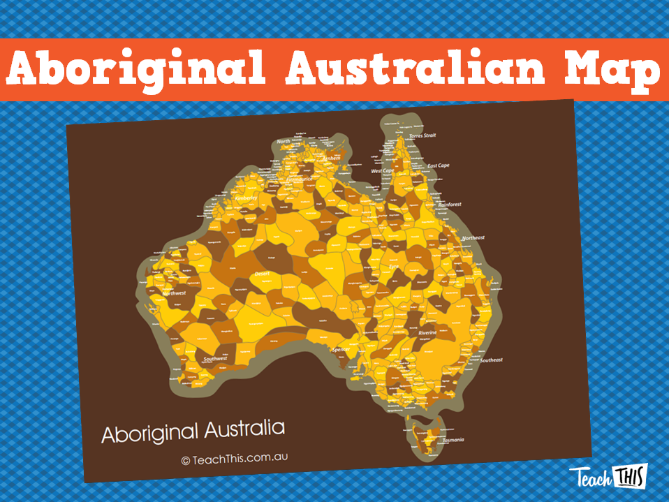 Aboriginal Australia Map