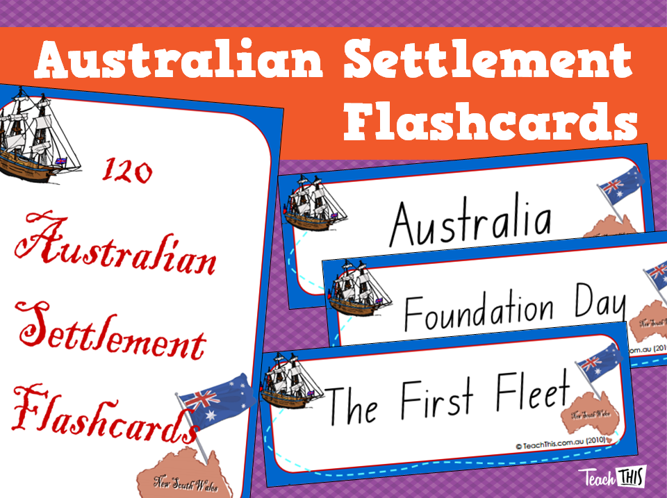 Australian Settlement Flashcards