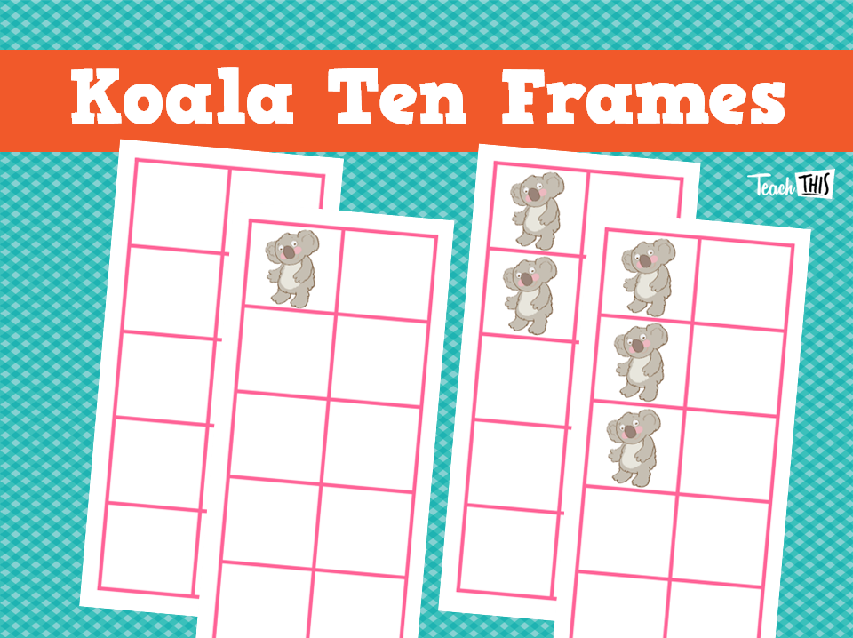 Koala Ten Frames