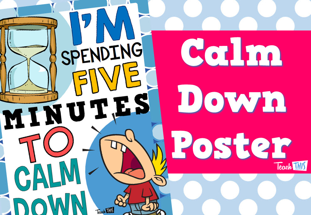 Calm Down Poster
