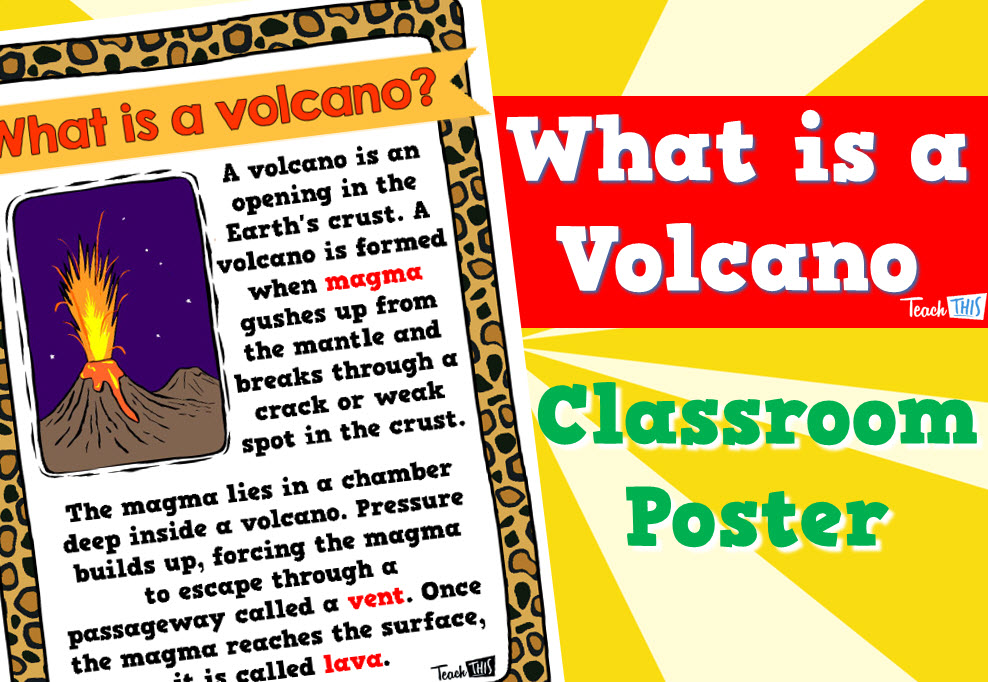 What is a Volcano - Poster